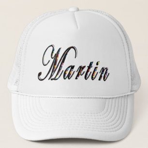 Martin Name Logo, Truckerkappe