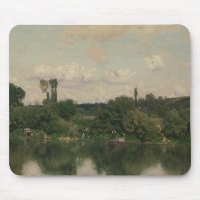 Martin Rico y Ortega - Auf der Seine Mousepad (Vorne)
