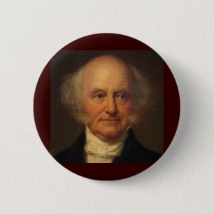 Martin Van Buren 8. Präsident Button