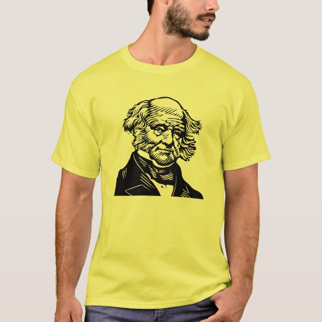 Martin van Buren "8" T-Shirt (Vorderseite)