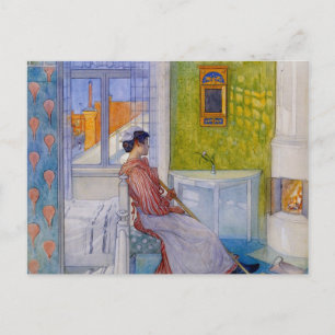 Martina Maid in Ruhe Postkarte