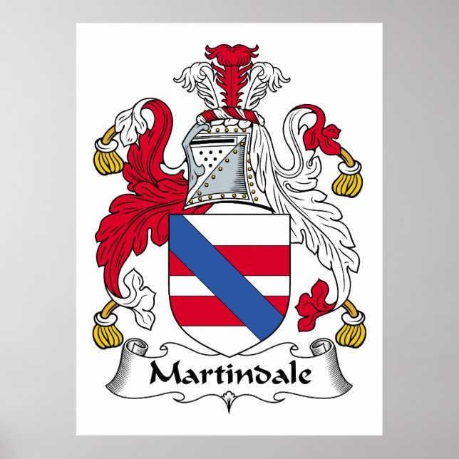 Martindale Familienwappen Poster (Vorne)