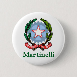 Martinelli Republik von Italien Button