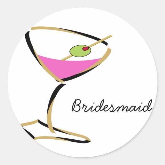 Martinergold Runder Aufkleber (Vorderseite)