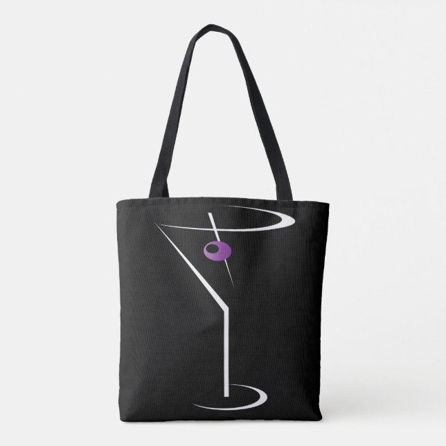 Martini Barkeeper Bag - Martini Glassperrung Tasche (Rückseite)