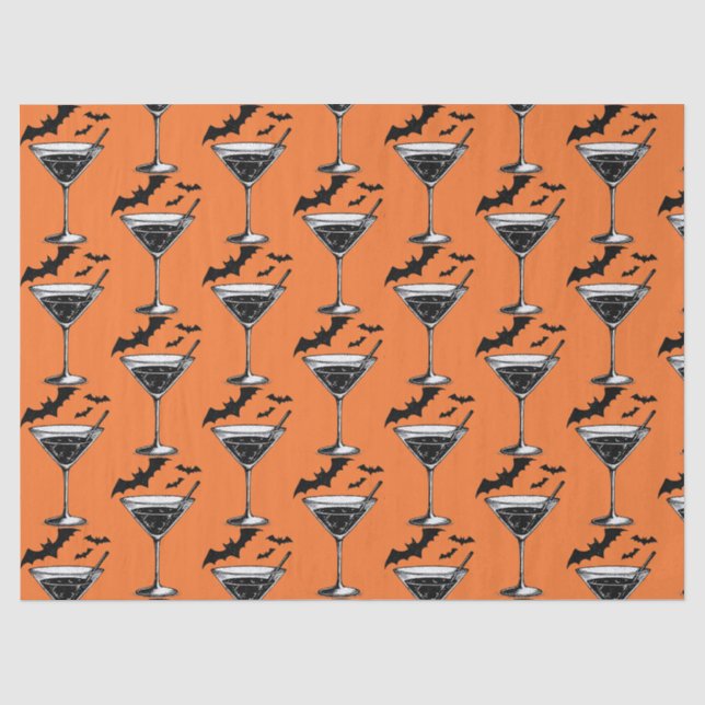 Martini Bats Seidenpapier (Vorderseite)