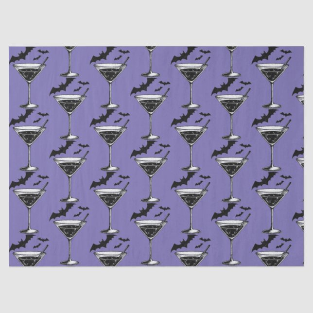 Martini Bats Seidenpapier (Vorderseite)
