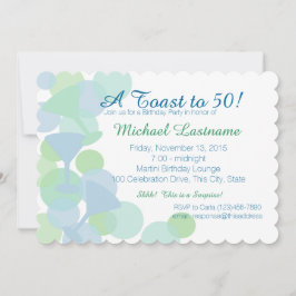 Martini Bubbles Party Invitation