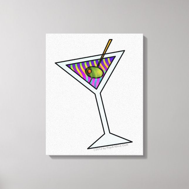 MARTINI CANVAS PRINTS LEINWANDDRUCK (Vorderseite)