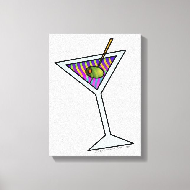MARTINI CANVAS PRINTS LEINWANDDRUCK (Vorderseite)