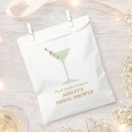 Martini Cocktail Gastgeschenk Hochzeit Brautparty Geschenktütchen