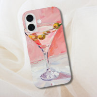 Martini Cocktail Malerei
