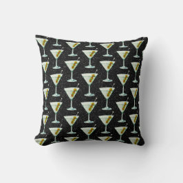 Martini Cocktail Muster Kissen