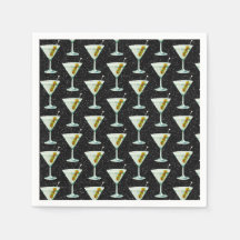Martini Cocktail Muster