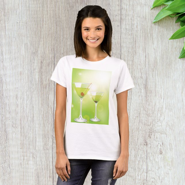 Martini Cocktails T-shirt femme (Créateur téléchargé)