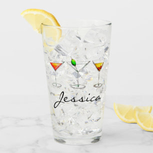 Martini Cosmo Manhattan Mixed Drink Cocktails Glas