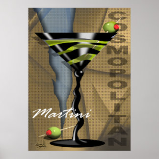 Martini cosmopolite | art déco