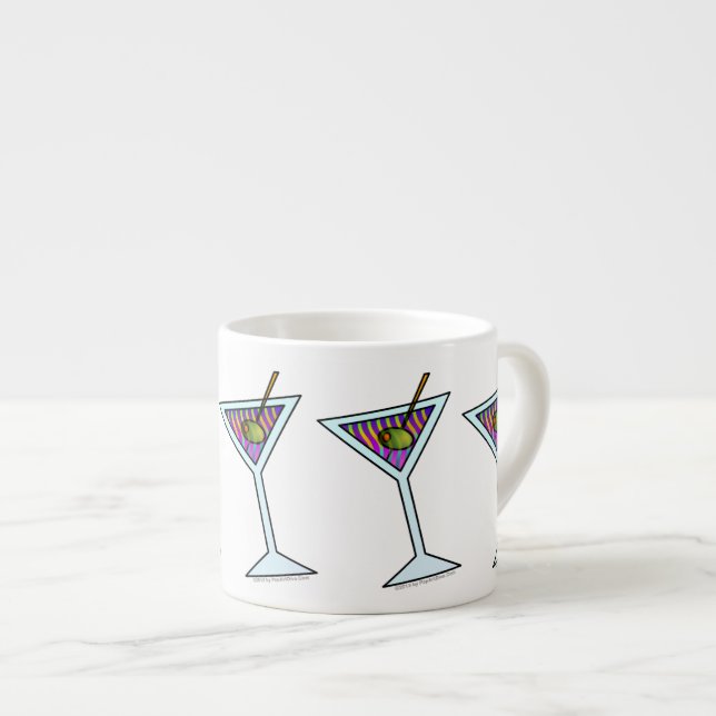 MARTINI-ESPRESSO-SCHALE ESPRESSOTASSE (Vorderseite Rechts)