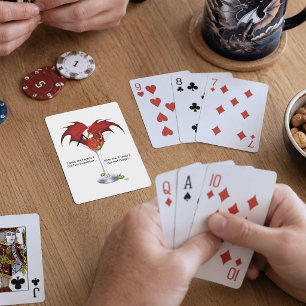 Martini Fantasy Red Dragon Spielkarten