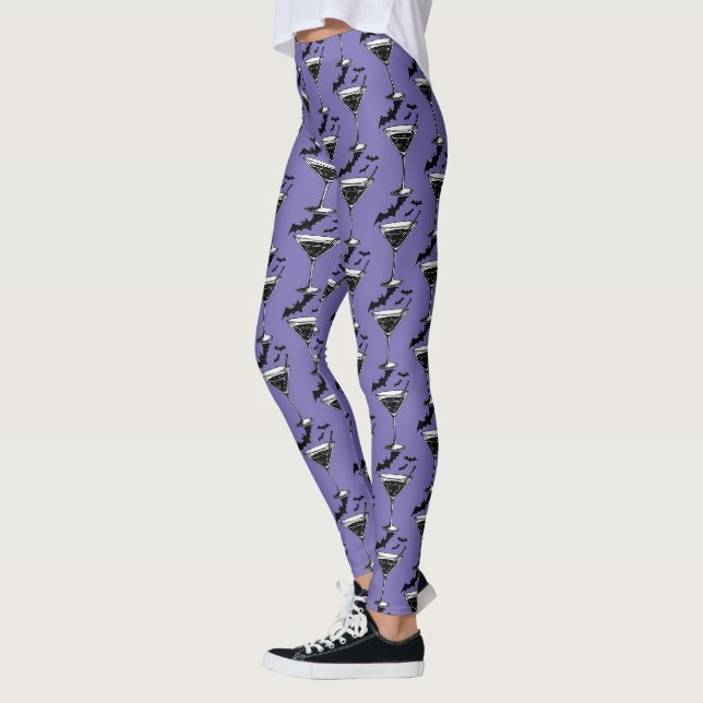 Martini-Fledermäuse Leggings (Links)
