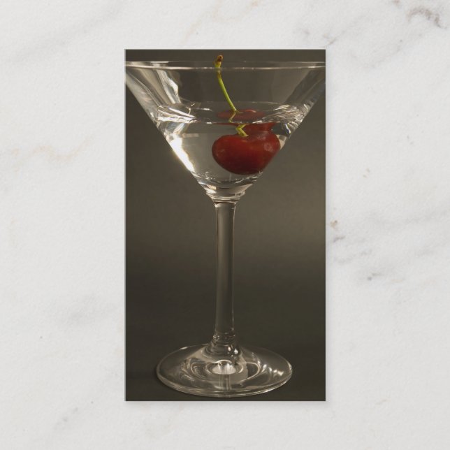 Martini-GetränkeVisitenkarte Visitenkarte (Vorderseite)