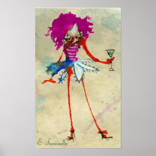 Martini-Girl-Poster Poster