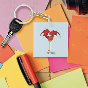 Martini Imaginaire Red Dragon Business Logo