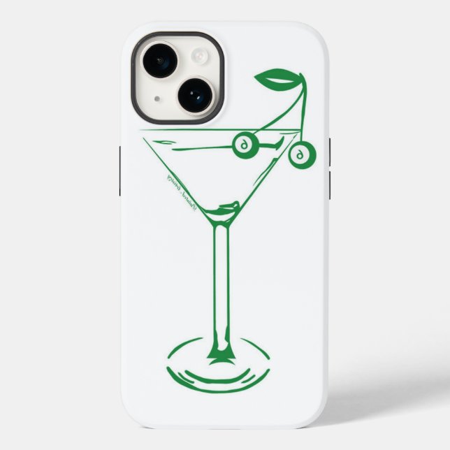 Martini Iphone 13 Fall Case-Mate iPhone 14 Hülle (Rückseite)
