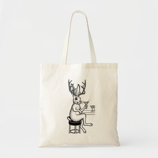 Martini Jackalope-Tasche Tragetasche (Vorne)