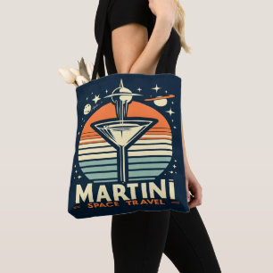 Martini-Logos für Raumfahrten Tasche