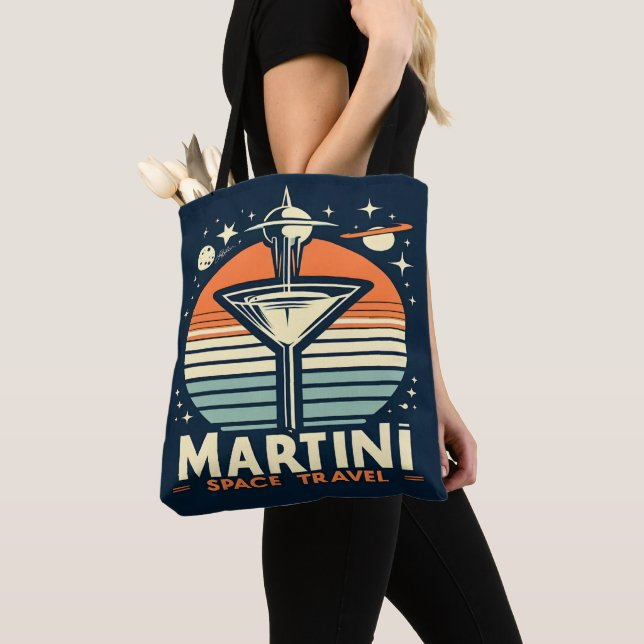 Martini-Logos für Raumfahrten Tasche (Von Nahem)