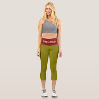 "MARTINI OLIVE" Maßgeschneiderte Capri-Hose mit ho