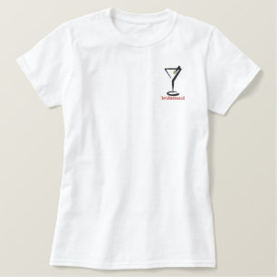 Martini Personalisiert besticktes Shirt