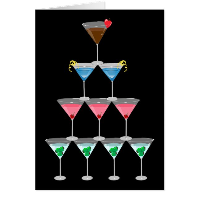 Martini-Pyramide (Vorne)