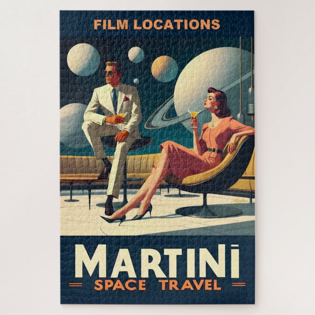 Martini Space Travel Posters Film Locations (Vertikal)