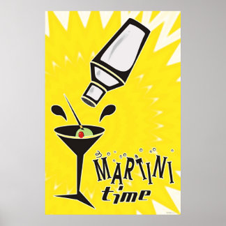 Martini Time Poster