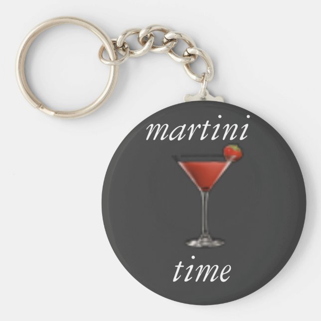 Martini Time Schlüsselanhänger (Vorne)