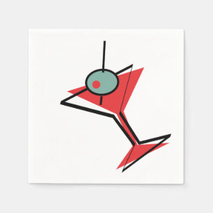Martini Time Serviette
