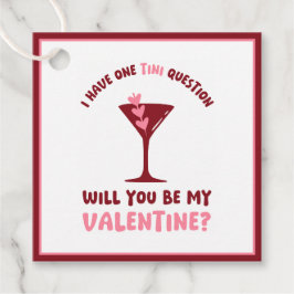  Martini Valentine Chic & Trendy Galentines Day Geschenkanhänger