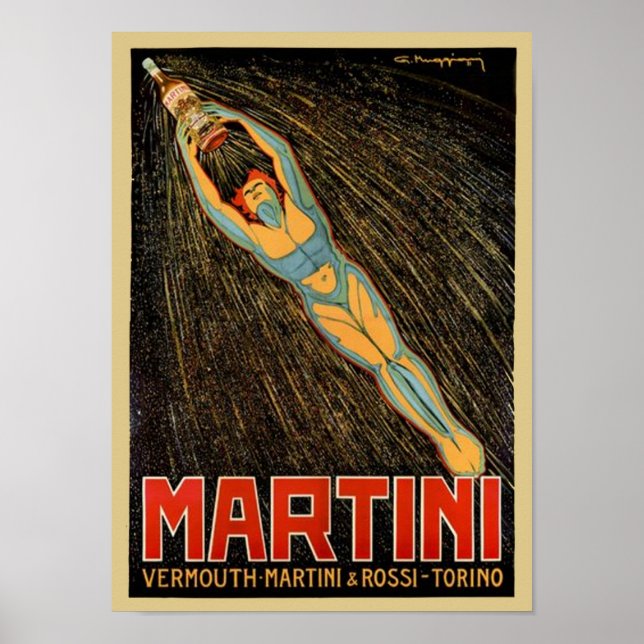 Martini Vermouth Poster (Vorne)