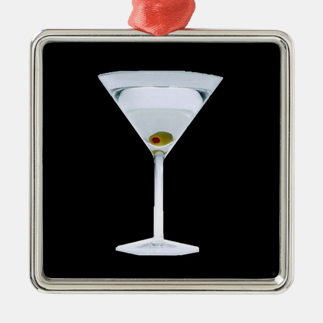 Martini-Verzierung Ornament Aus Metall (Vorne)