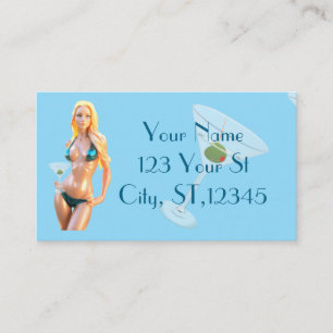 Martini-Zeit Bikini-Babe Thunder_Cove  Visitenkarte