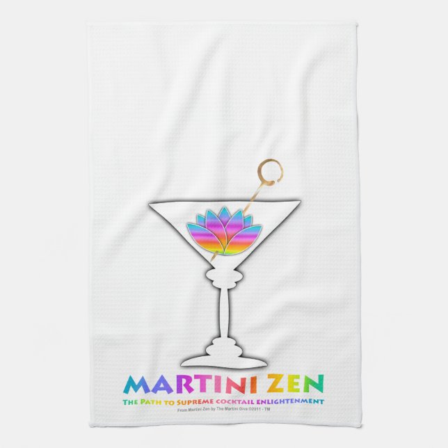 MARTINI ZEN Küche, Bad & Bar TOWEL Geschirrtuch (Vertikal)