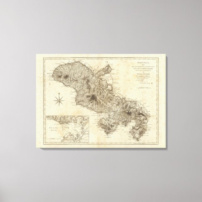 Martinico Leinwanddruck (Vorderseite)