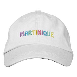 MARTINIQUE BESTICKTE KAPPE