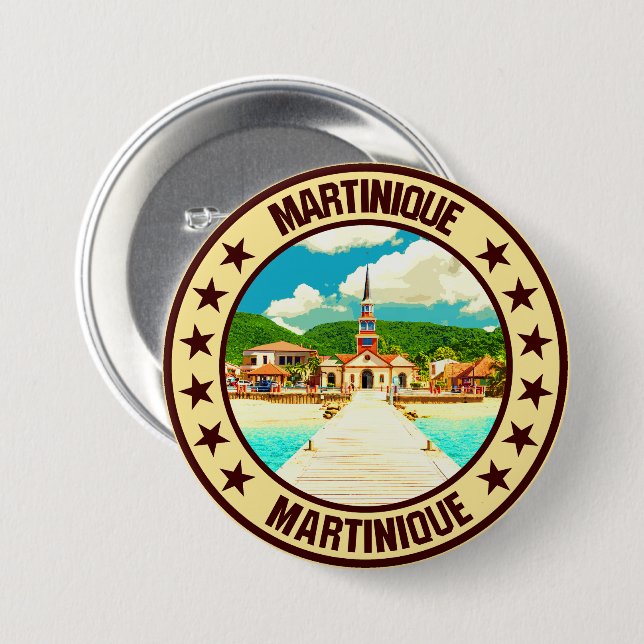 Martinique Button (Vorne & Hinten)