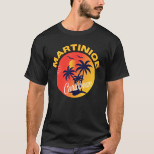 Martinique Caribbean Paradise Beautiful Ocean Beac T-Shirt