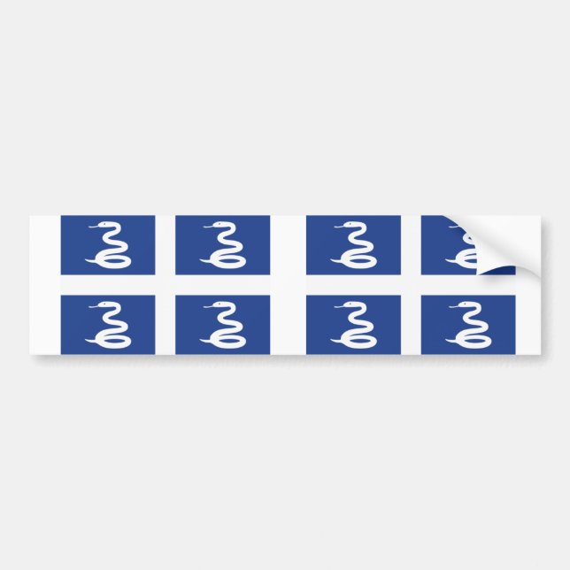 Martinique Flag Autoaufkleber (Vorne)