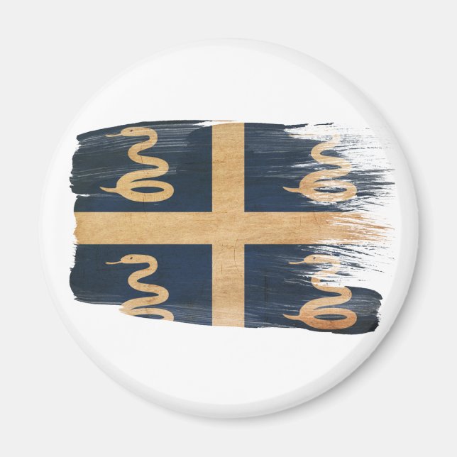 Martinique Flag Magnets Magnet (Vorne)