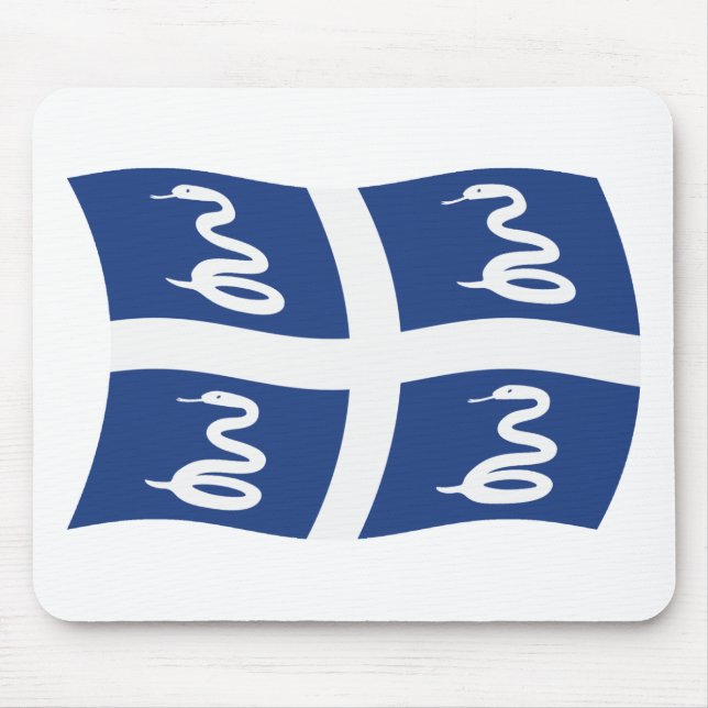 Martinique Flag Mousepad (Vorne)